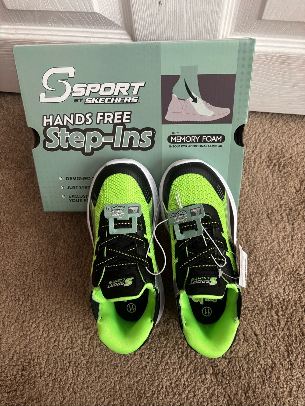 Skechers Light up Slip On Sneakers